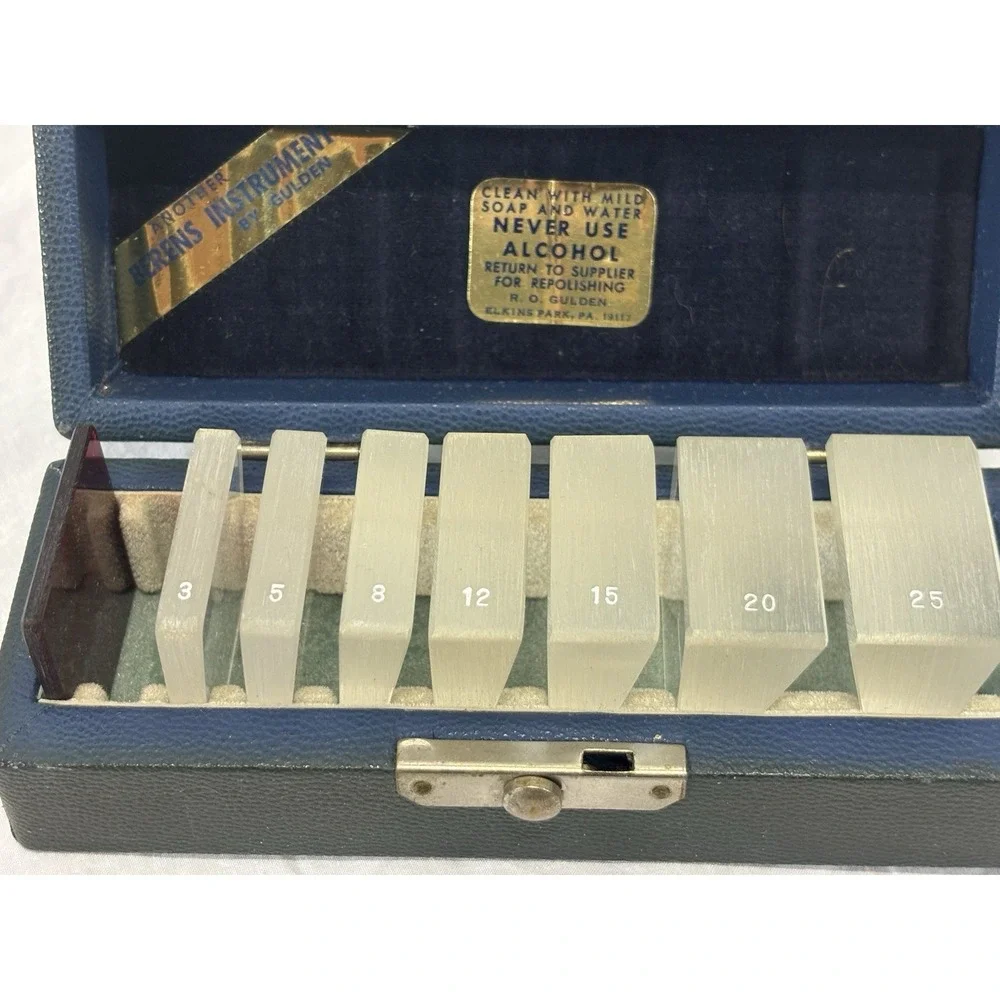 Vtg R.O. Gulden Berens Instrument Ophthalmic Optometry Eye Prism READ